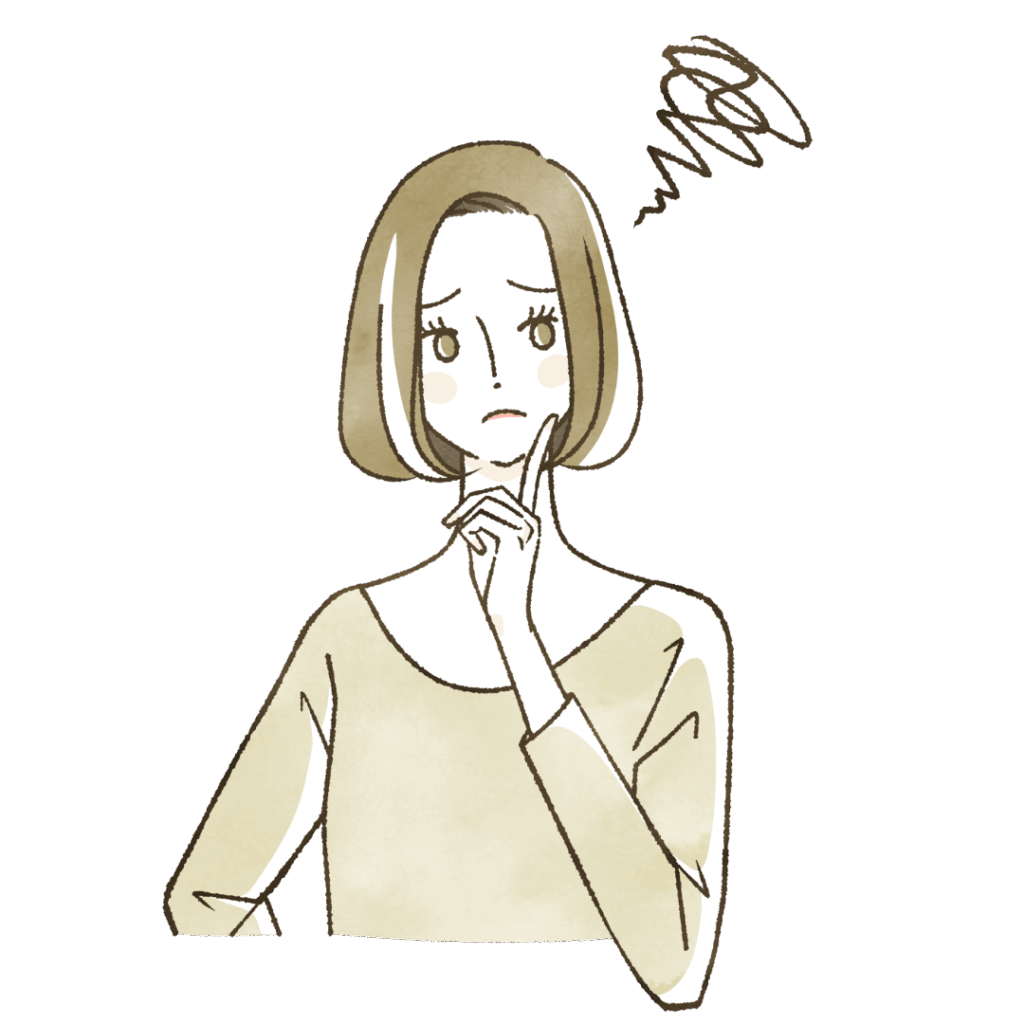 車の右折が難しくて悩んでいる女性ペーパードライバー